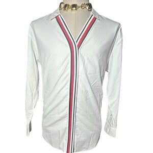 Zara TRF Women’s 100% Cotton Button Down Blouse 👚 Size Smalll